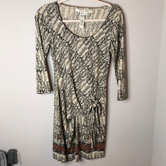 Max Studio Dresses & Skirts - Cream Multi Max Studio Dress Sz S